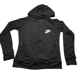 Nike Women's Sportswear Full-Zip Black Size Small